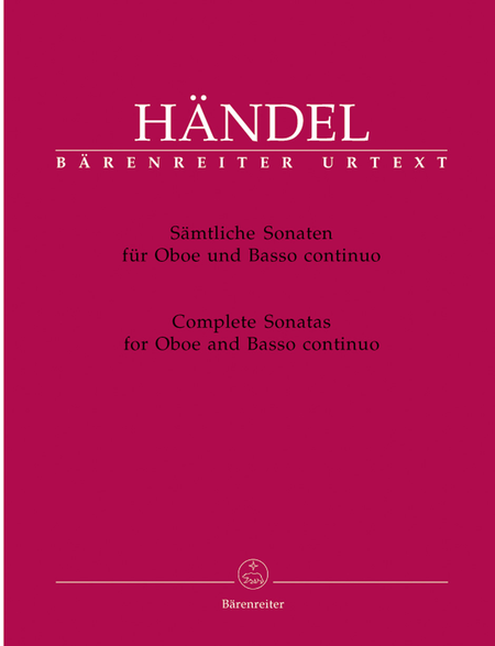 Samtliche Sonaten fur Oboe und Basso continuo