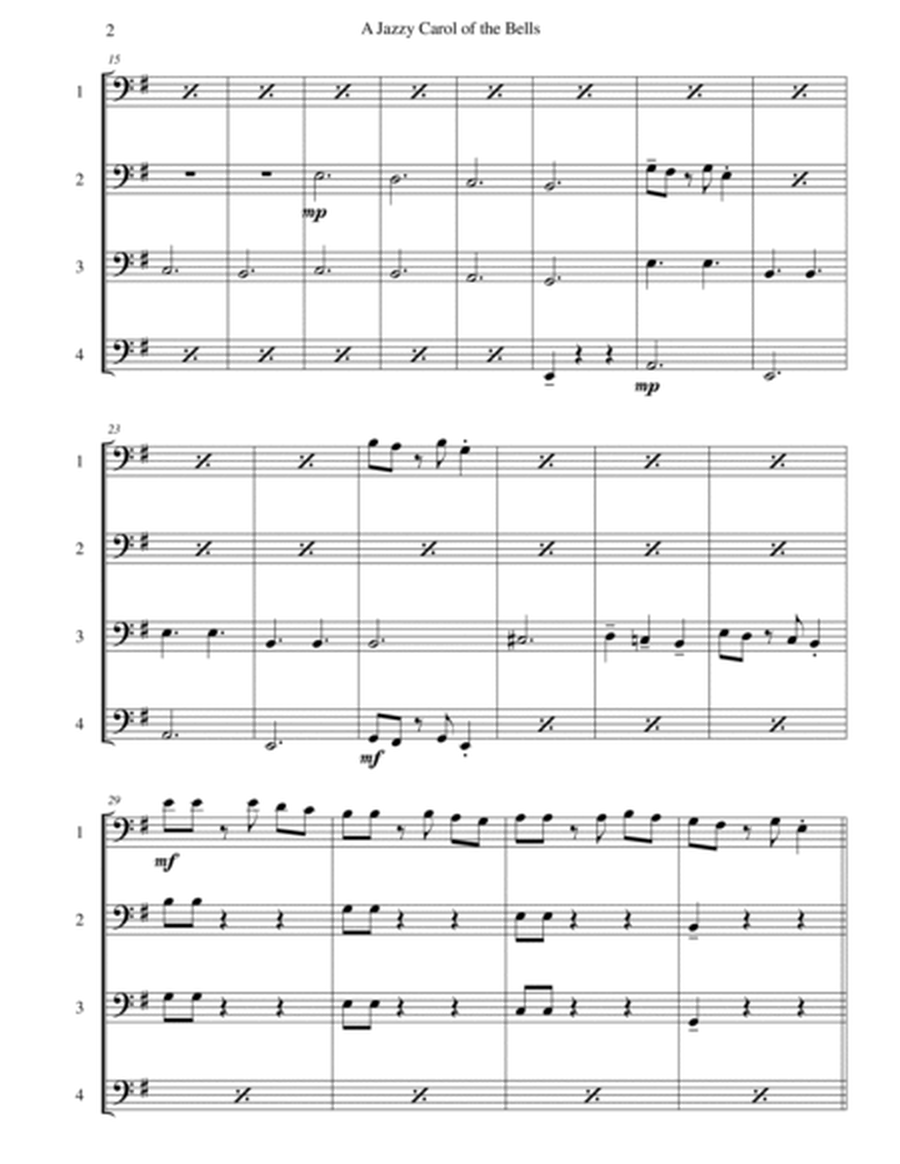 Carol of the Bells (Jazz Waltz for Tuba Quartet) image number null