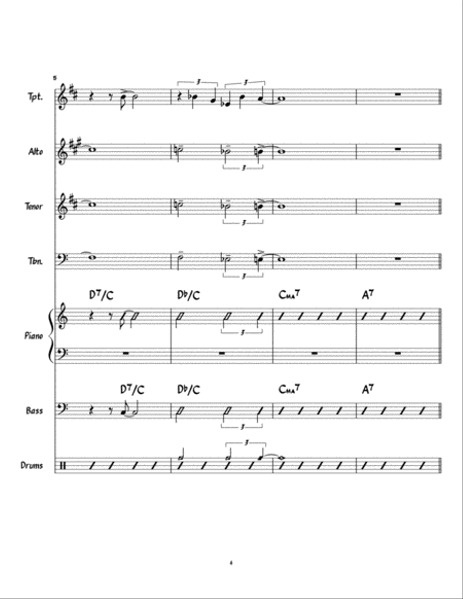Green Dolphin St Green Dolphin St Jazz Ensemble scores gallery preview page 4