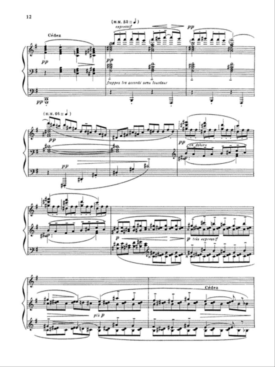 Debussy: Images (Volume II) Piano Solo scores gallery preview page 3