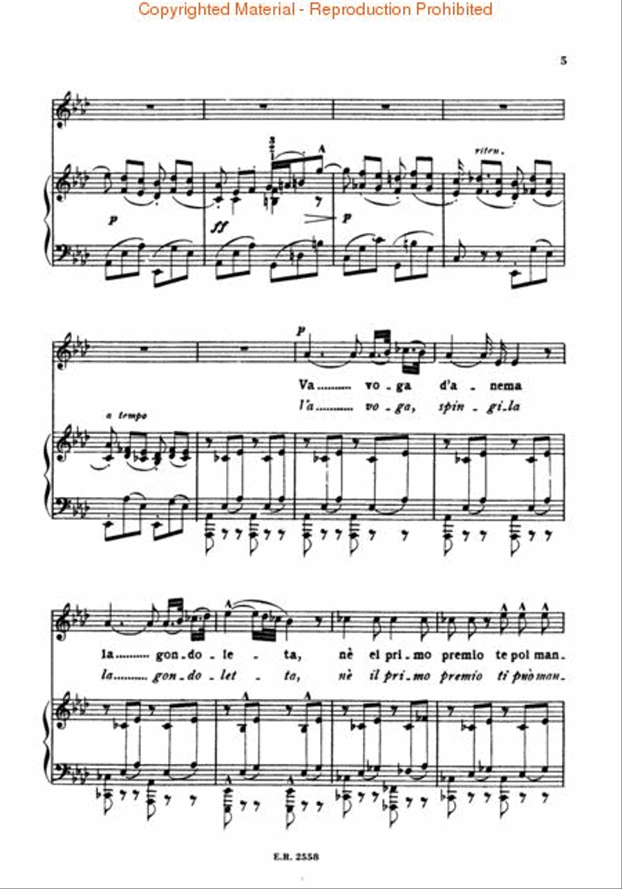 La regata veneziana Voice scores gallery preview page 2