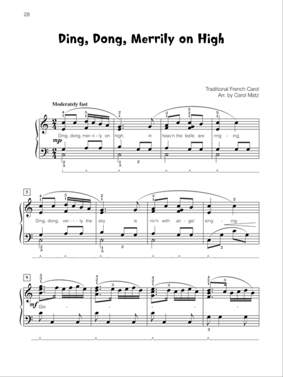 Famous & Fun Christmas, Book 5 Piano Method scores gallery preview page 4
