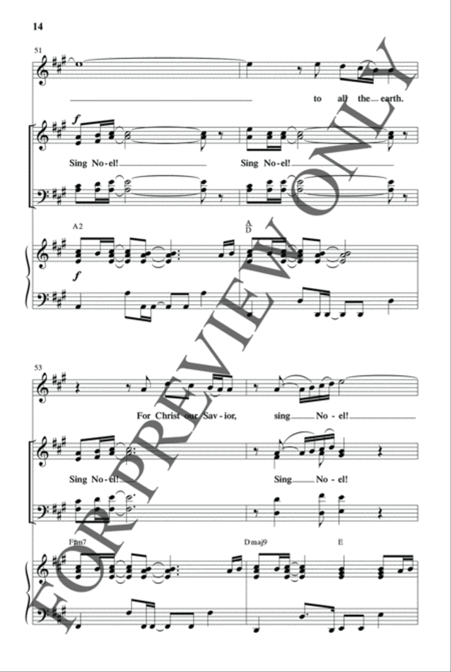 We Sing Noel - Choral Book Choir scores gallery preview page 15