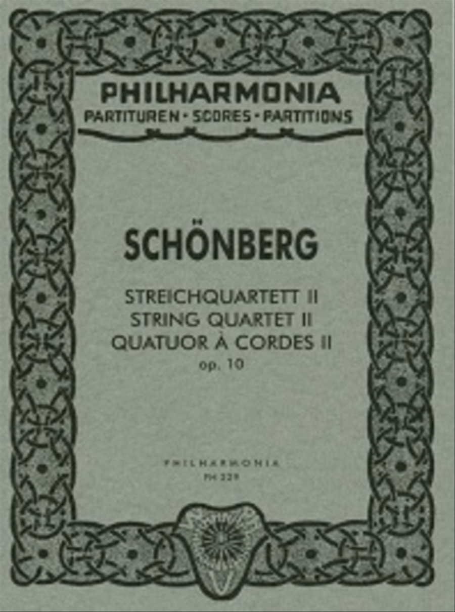 Second String Quartet, Op. 10 String Quartet scores gallery preview page 1