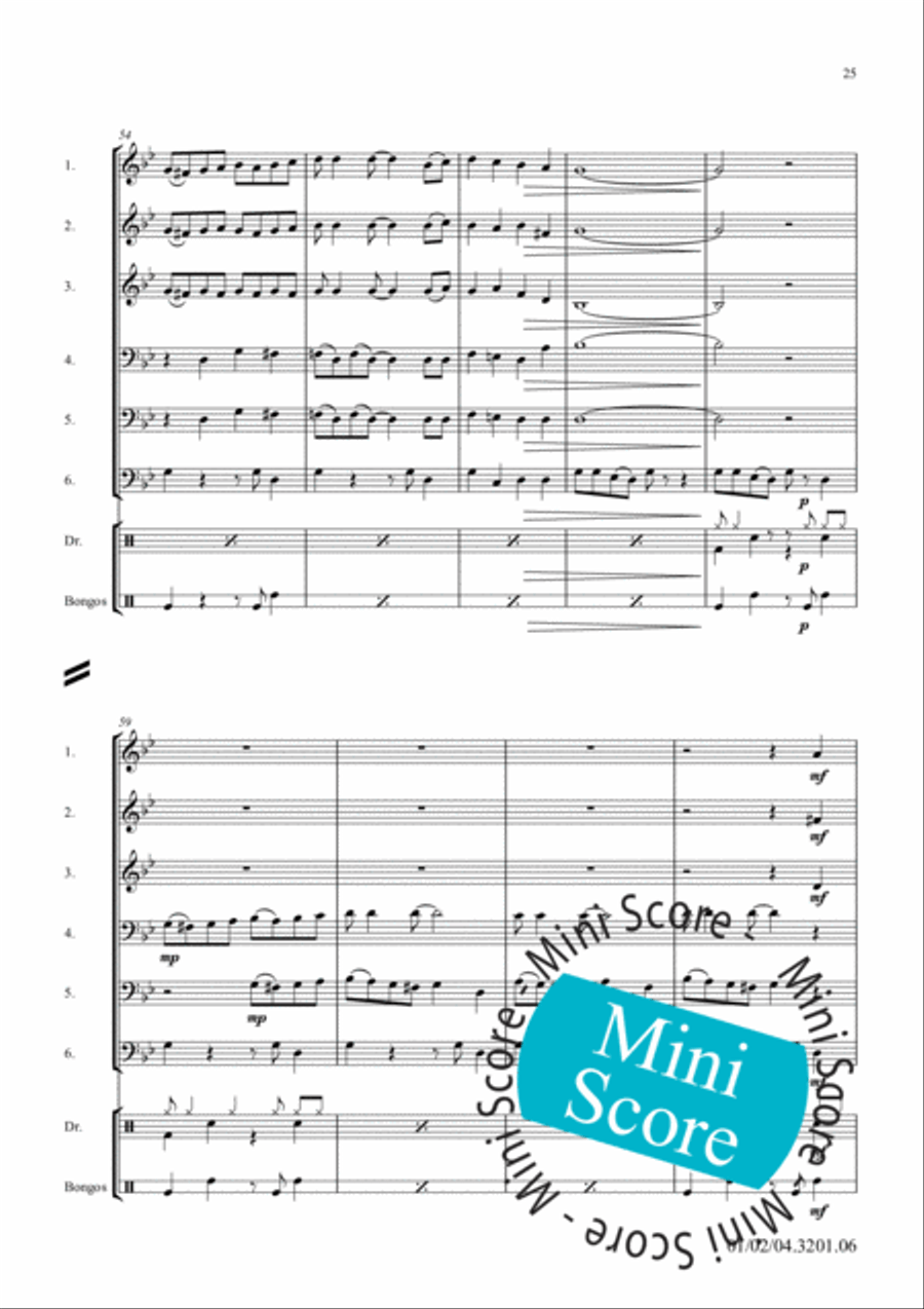 In Good Spirit In Good Spirit Concert Band scores gallery preview page 29