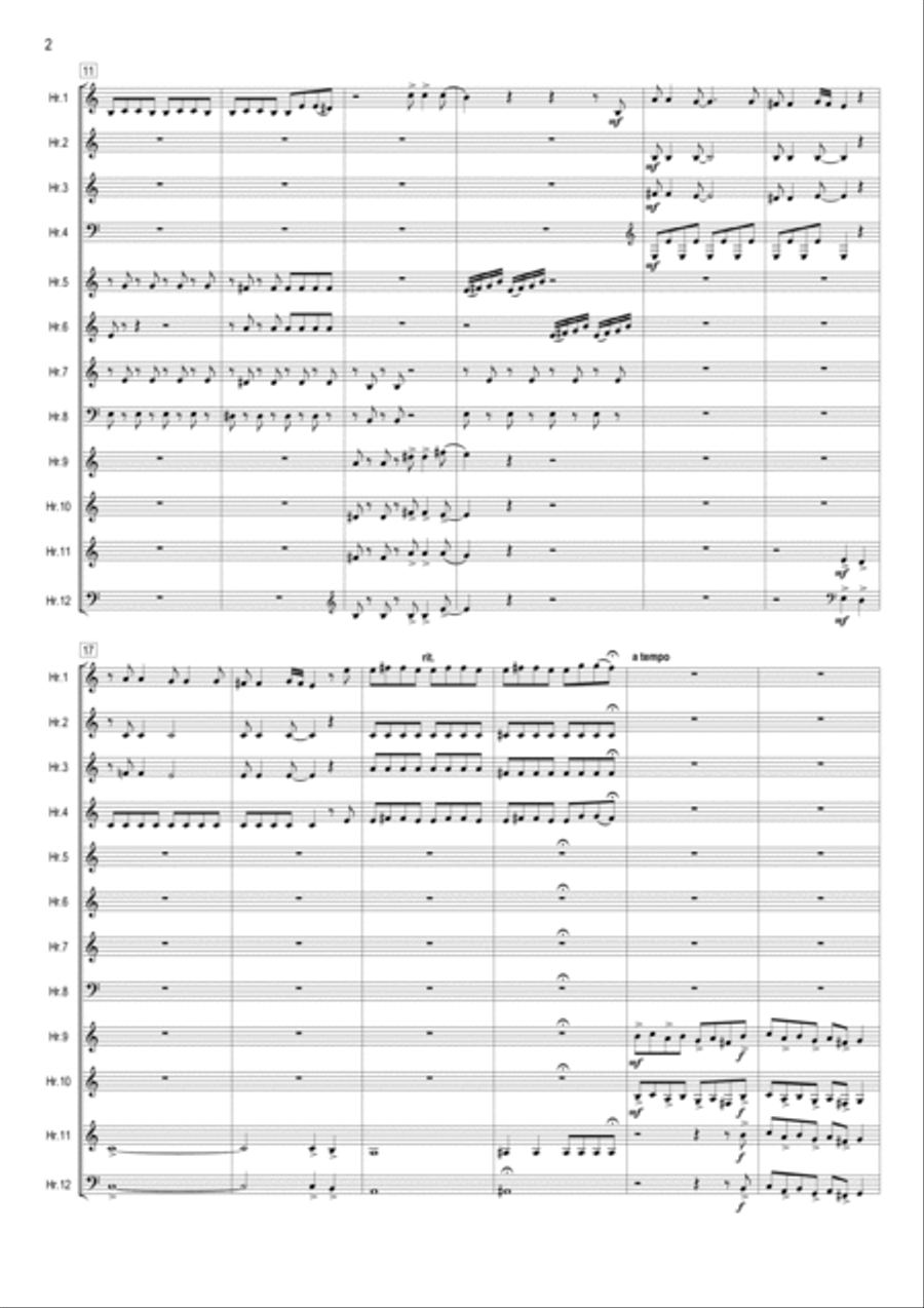 Money, Money, Money Money, Money, Money Horn scores gallery preview page 2