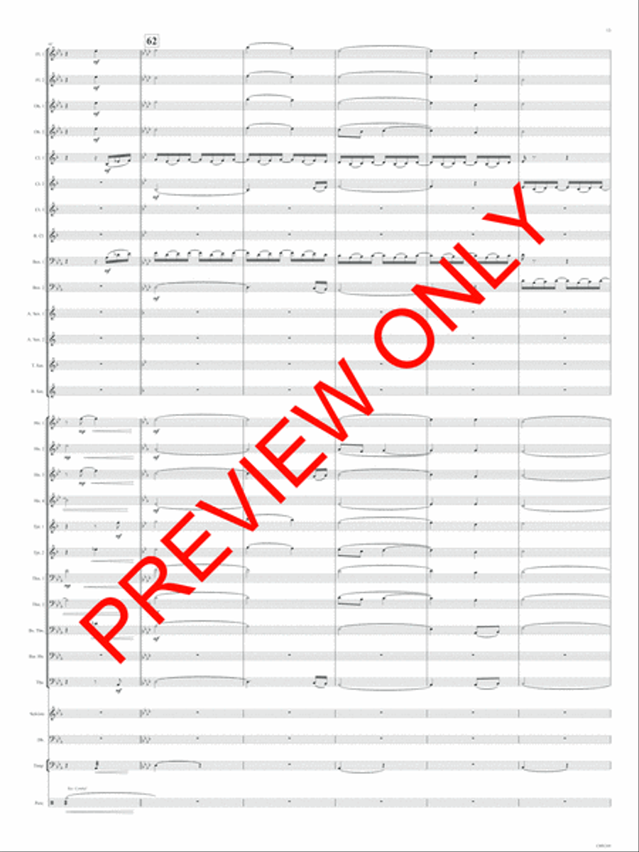 Festive Expressions Concert Band scores gallery preview page 14