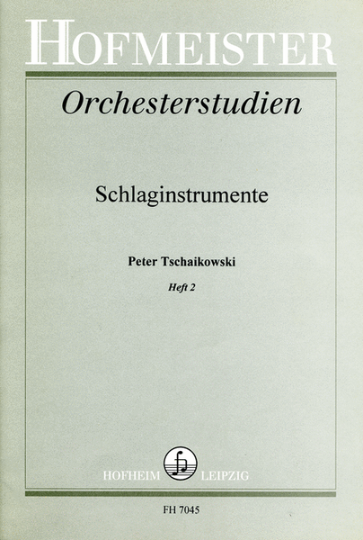 Orchesterstudien fur Schlaginstrumente