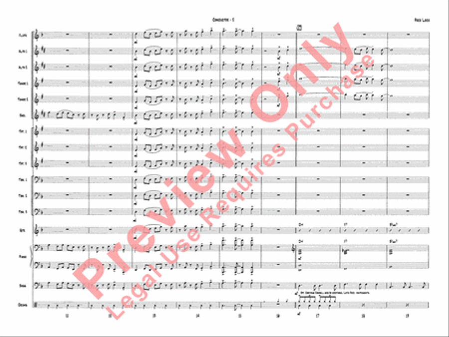 Poco Loco Poco Loco Jazz Ensemble scores gallery preview page 5