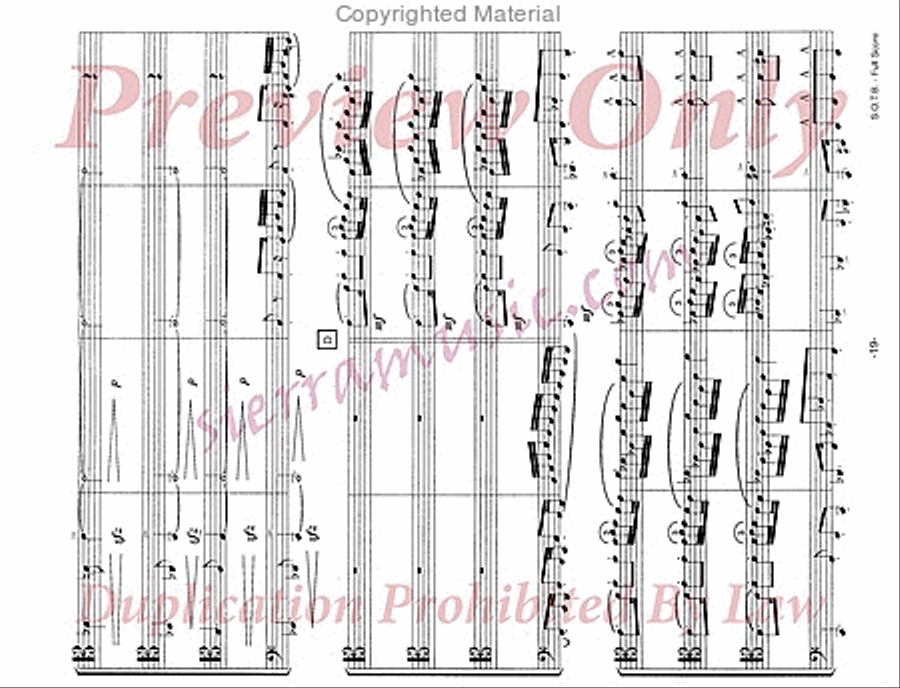 South Of The Border Trombone Quartet scores gallery preview page 20
