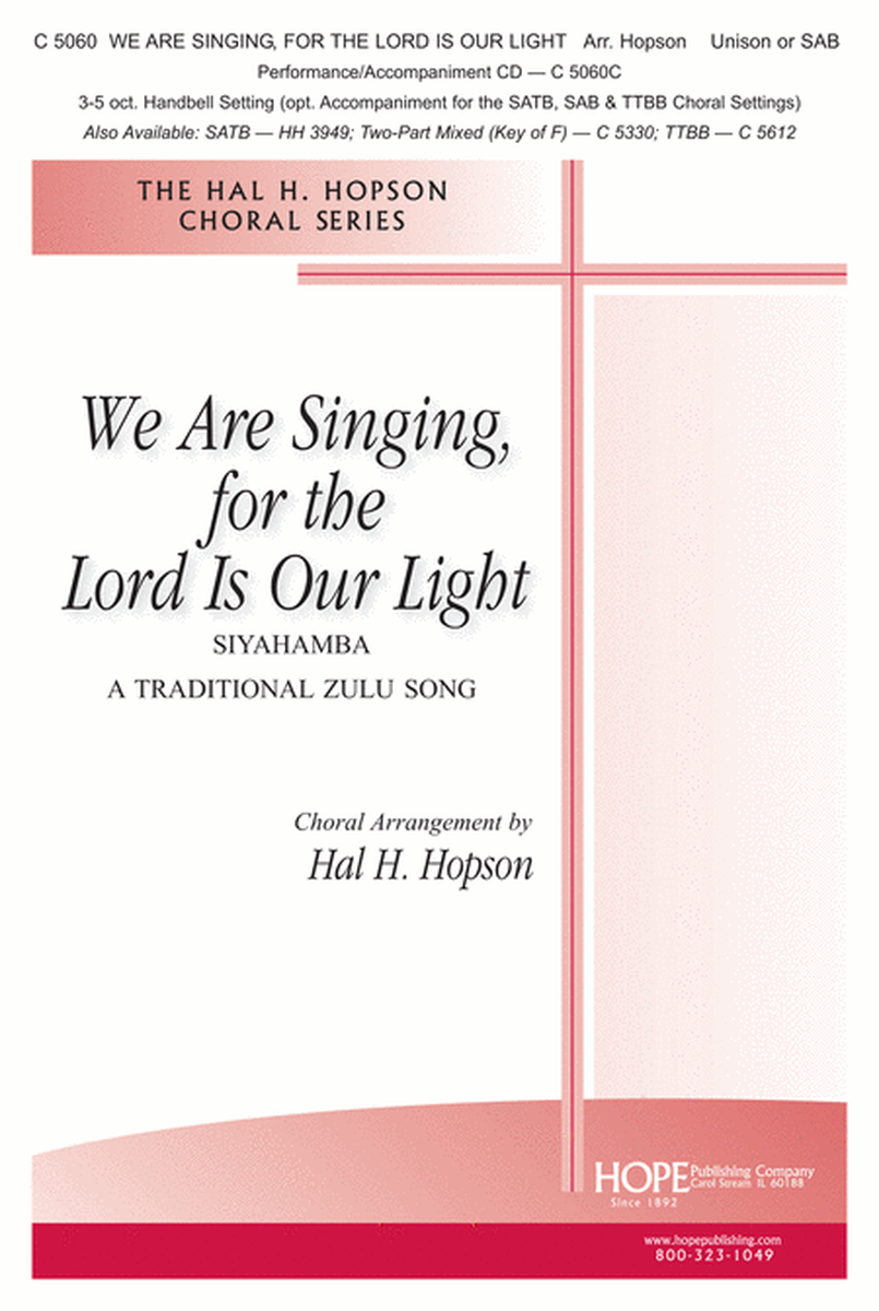 We Are Singing, for the Lord Is Our Light image number null