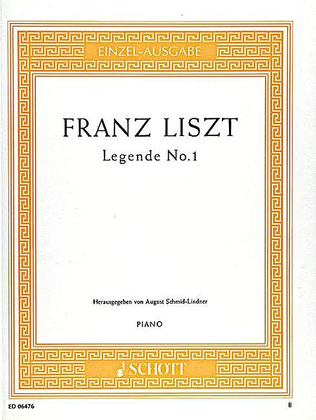 Book cover for Legend No. 1 - Franz of Assisi "Die Vogelpredigt"