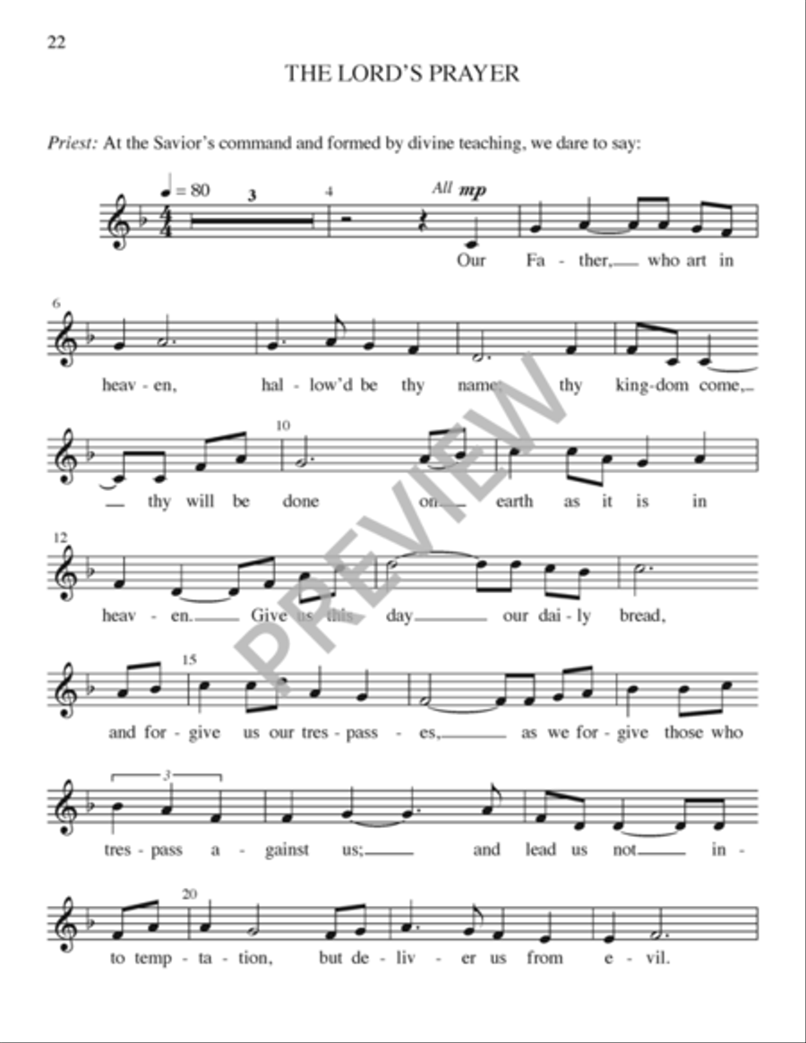 Ruah - Presider edition Ruah - Presider edition C Instrument scores gallery preview page 21