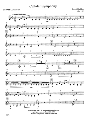 Cellular Symphony: B-flat Bass Clarinet