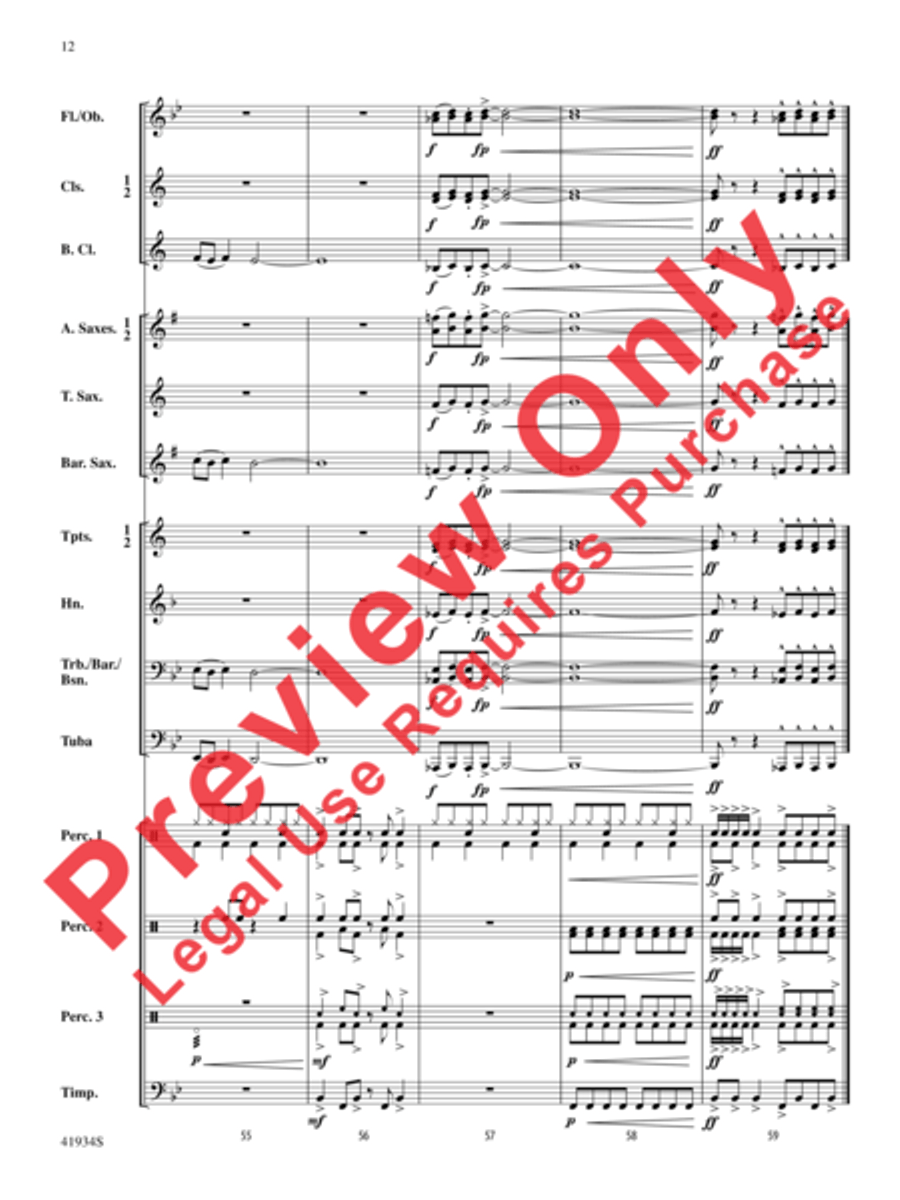Little Drummer Dudes! Little Drummer Dudes! Concert Band scores gallery preview page 13