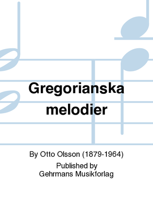 Gregorianska melodier