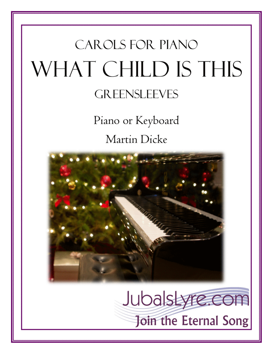 What Child Is This (Carols for Piano) Piano Solo scores gallery preview page 1