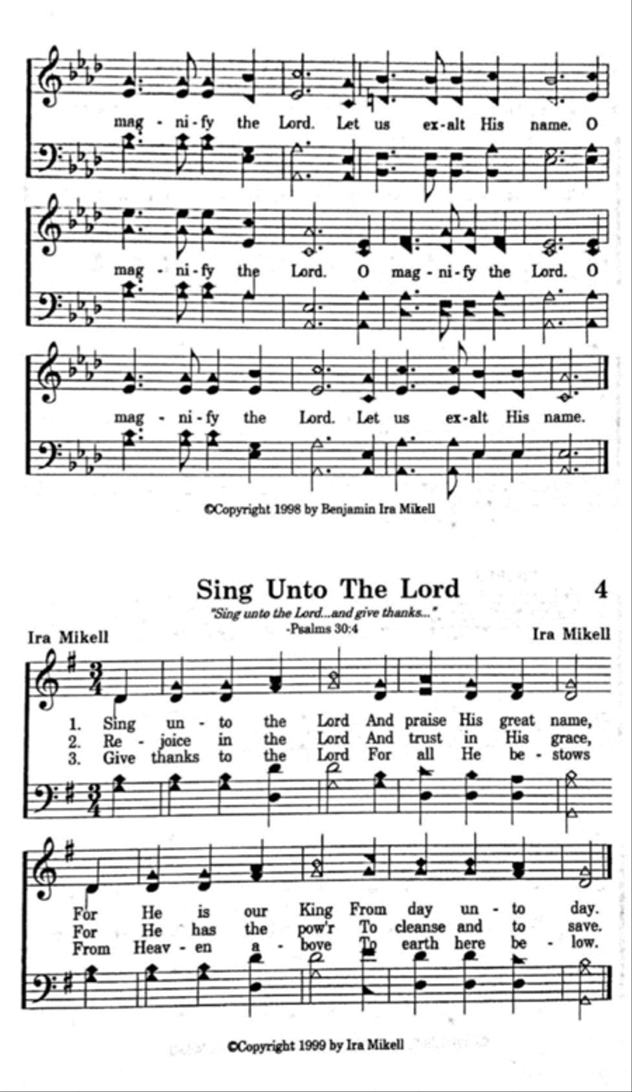New Songs Of The Faith Small Ensemble scores gallery preview page 5