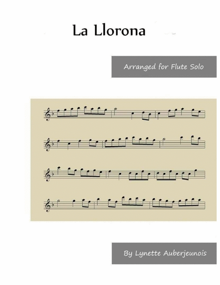 La Llorona - Flute Solo image number null
