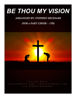 Book cover for Be Thou My Vision (2-part choir - (TB)