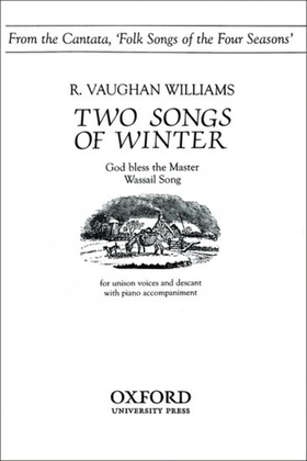 Book cover for Two songs of winter
