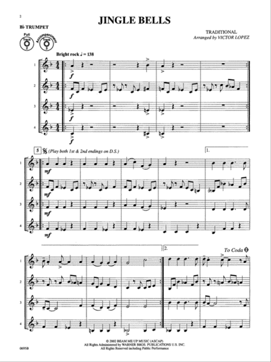 Flex-Ability Holiday -- Solo-Duet-Trio-Quartet with Optional Accompaniment Small Ensemble scores gallery preview page 3