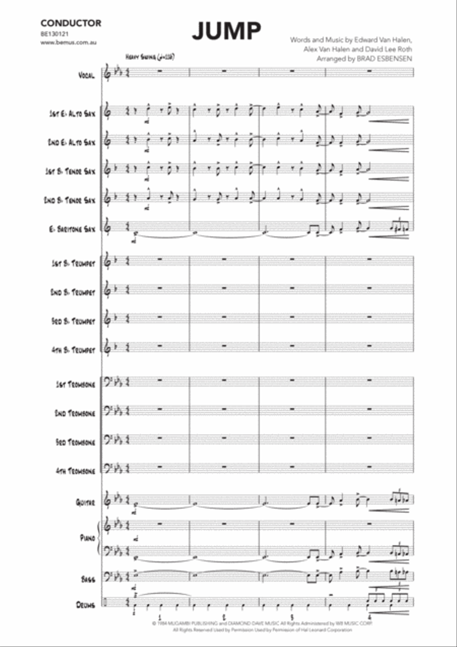 Jump Jump Jazz Ensemble scores gallery preview page 3
