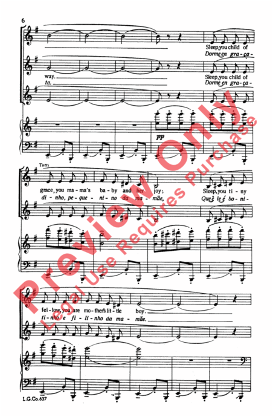 Tutu Maramba Women's Choir scores gallery preview page 6