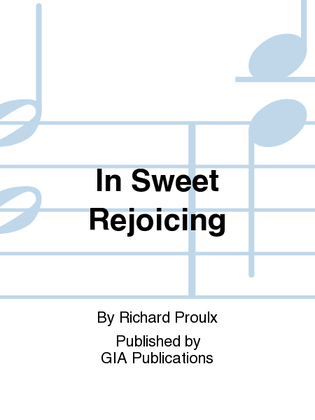 Book cover for In Sweet Rejoicing