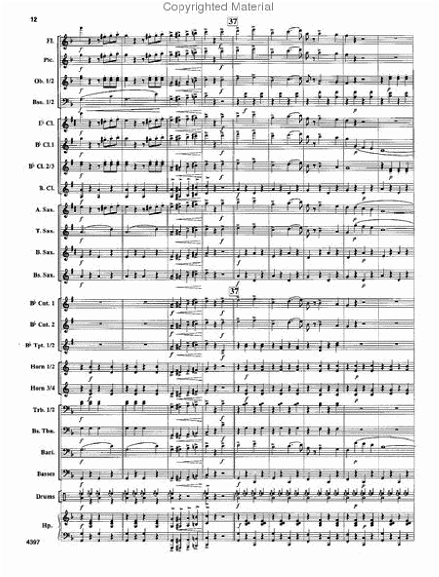 Manhattan Beach Concert Band scores gallery preview page 6
