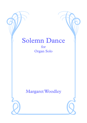 Book cover for Solemn Dance - organ solo