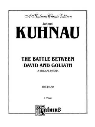 Book cover for Kuhnau: Sonata, "David and Goliath"