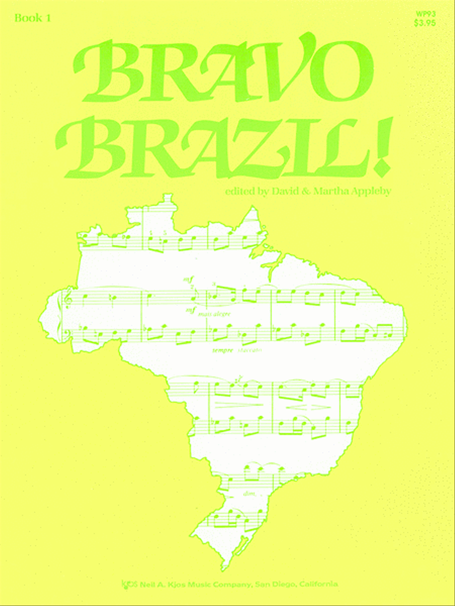 Bravo Brazil!, Book 1 Piano Solo scores gallery preview page 1