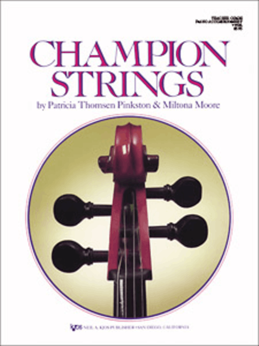 Champion Strings - Tch Gd/Pa Accmp Chamber Orchestra scores gallery preview page 1