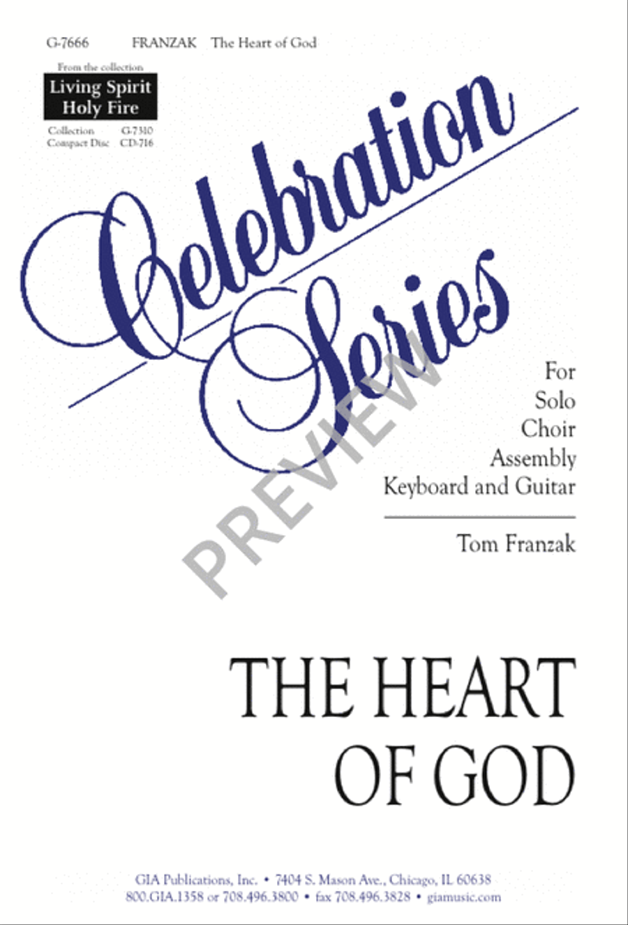 The Heart of God 3-Part scores gallery preview page 1