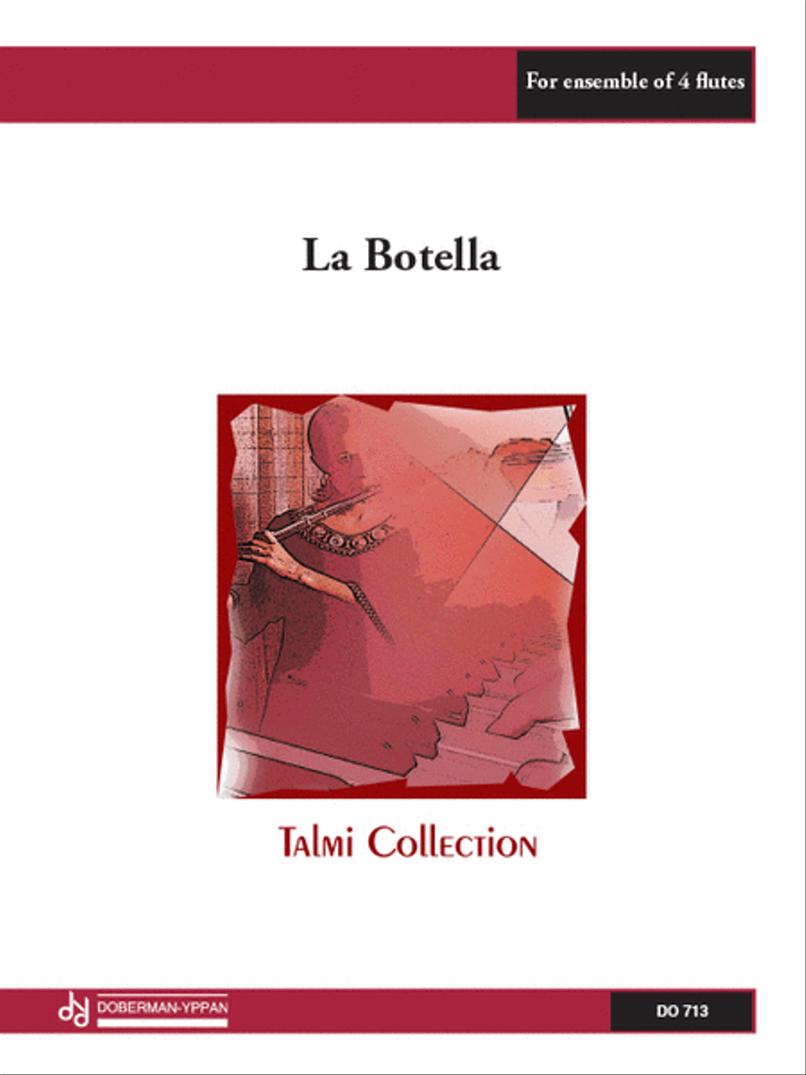 La Botella Flute Quartet scores gallery preview page 1