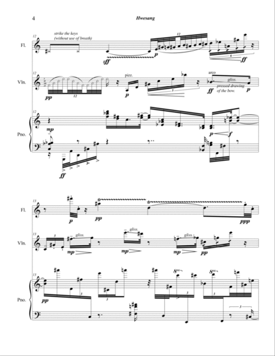 Hwesang Small Ensemble scores gallery preview page 6