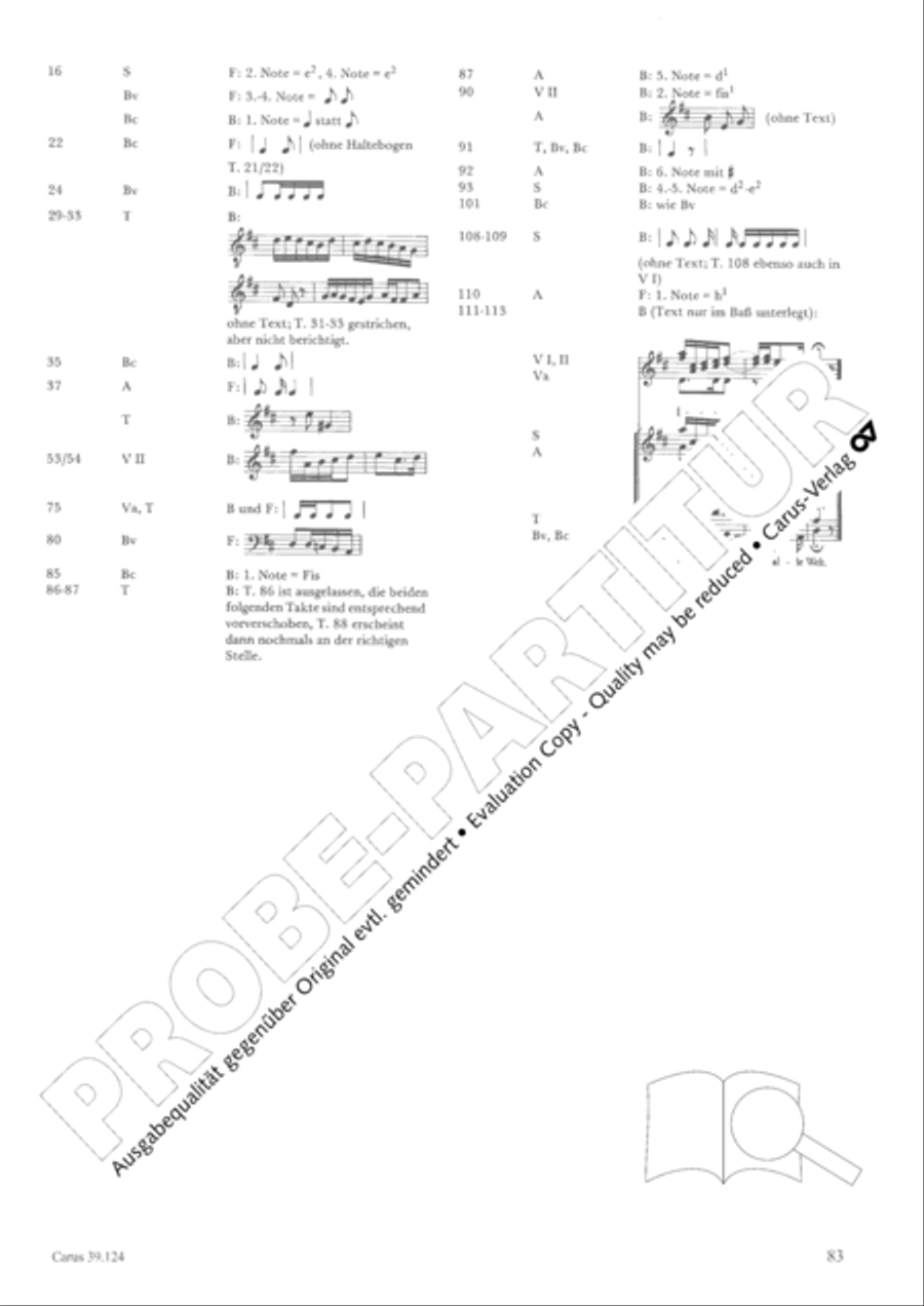 Sing to the Lord a new song (Singet dem Herrn ein neues Lied) 4-Part scores gallery preview page 84