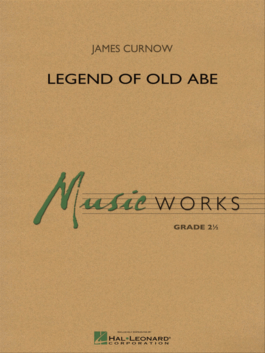 Legend of Old Abe Concert Band scores gallery preview page 1
