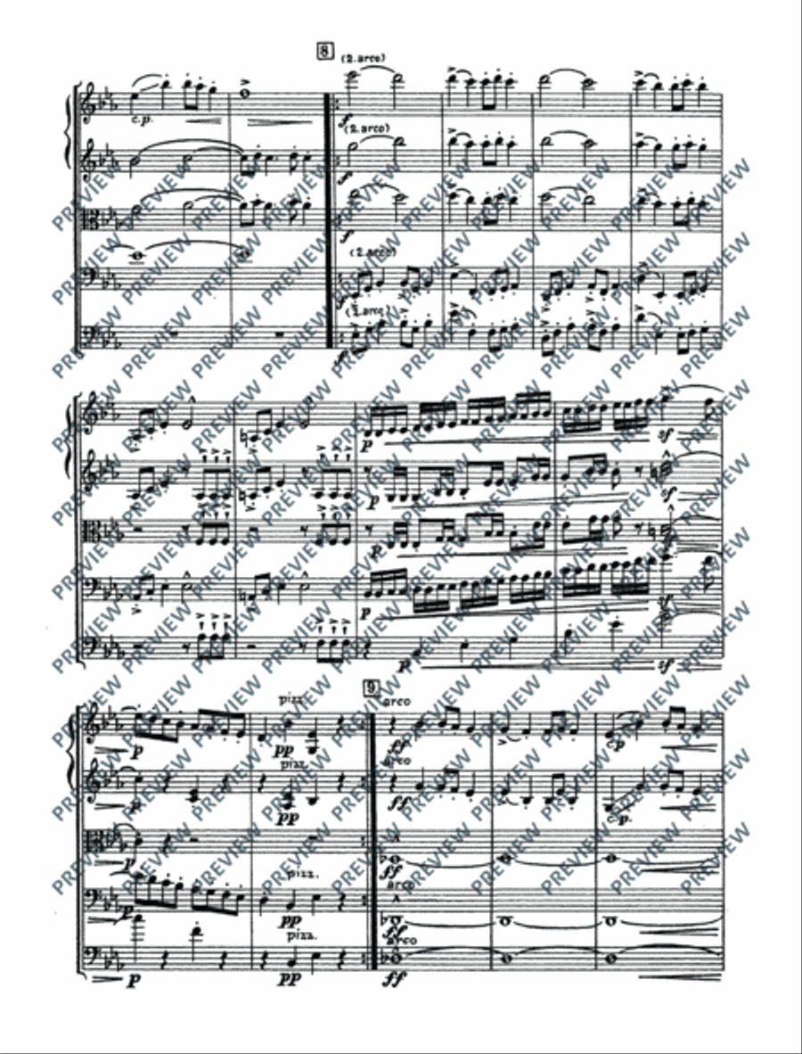 Quartet in D Quartet in D String Quartet scores gallery preview page 14