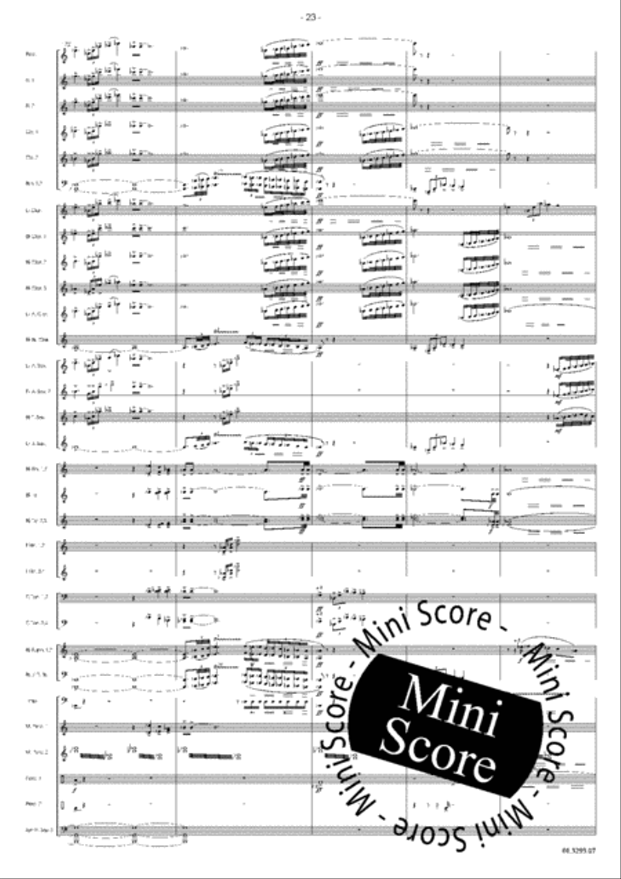 Overture to Avalon Concert Band scores gallery preview page 29