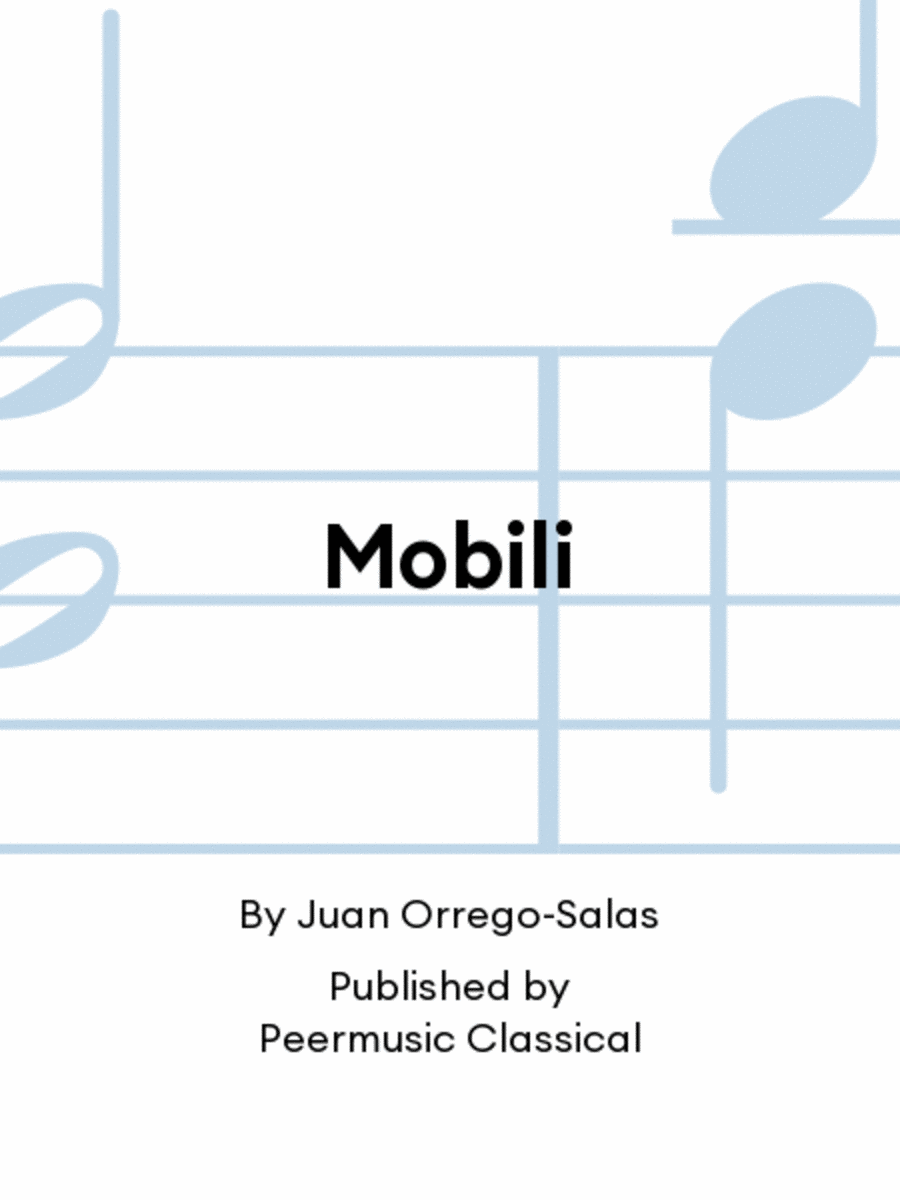 Mobili Chamber Music scores gallery preview page 1