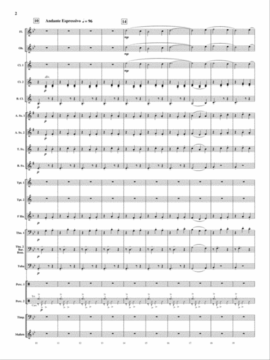 Viva Espania Viva Espania Concert Band scores gallery preview page 3