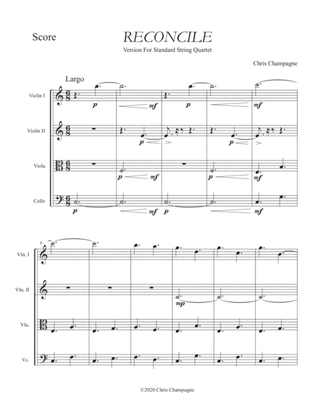 Reconcile (String Quartet Version)