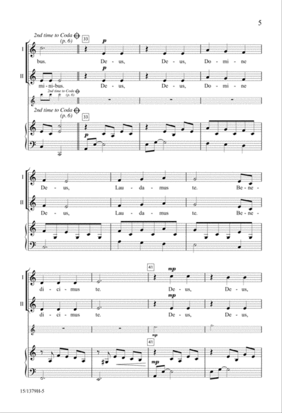 Gloria Canon Gloria Canon 2-Part scores gallery preview page 5