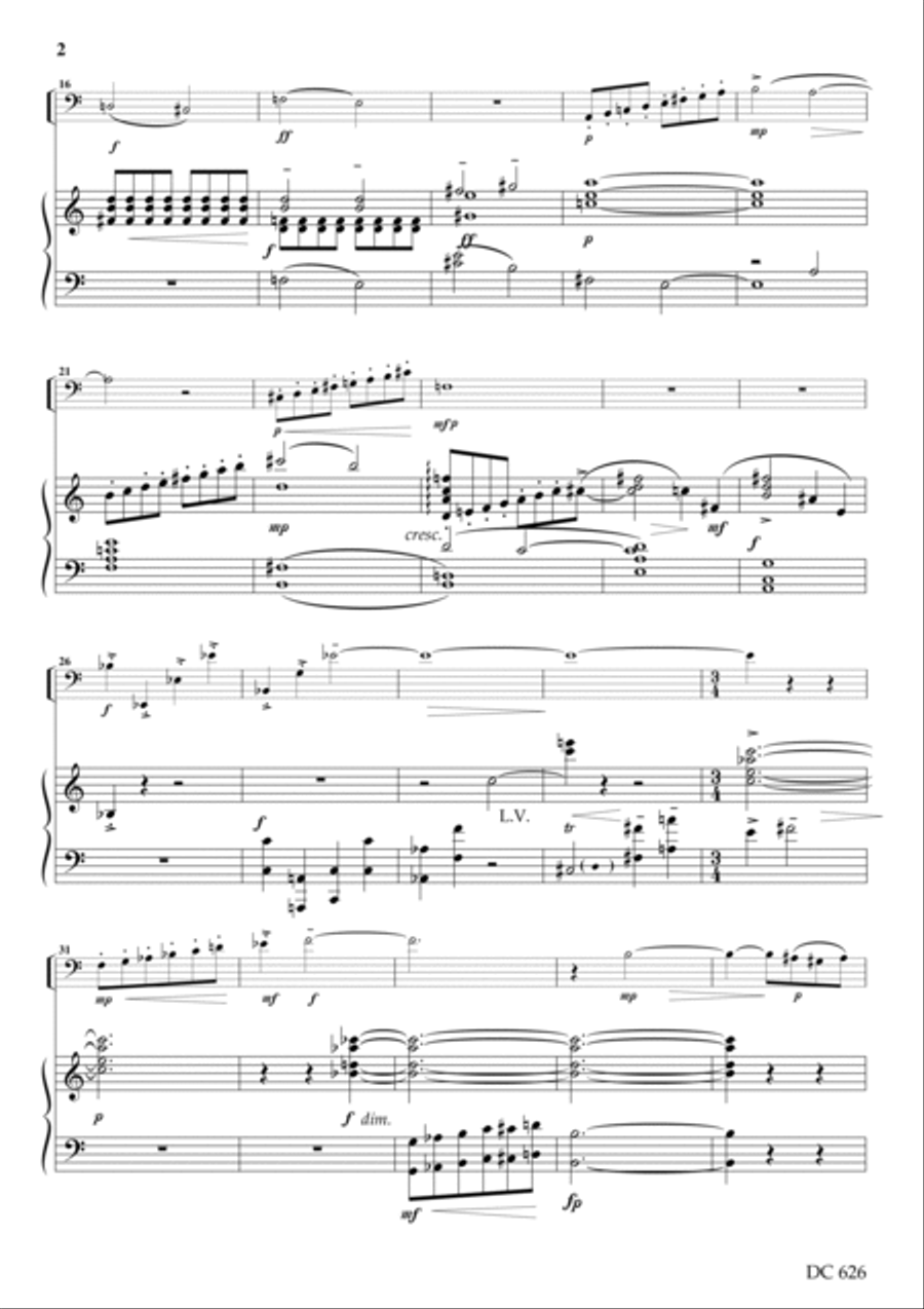 Bassoon Sonata Woodwind Duet scores gallery preview page 3