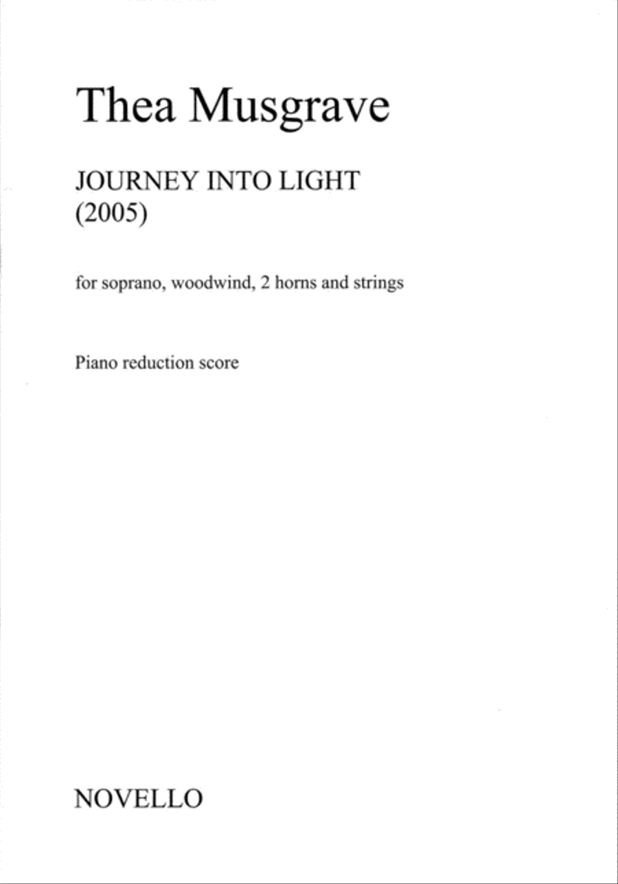 Journey into Light Journey into Light Horn scores gallery preview page 1