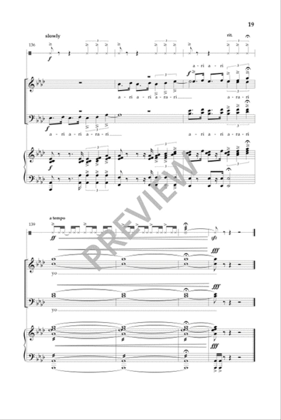 Arirang 4-Part scores gallery preview page 20