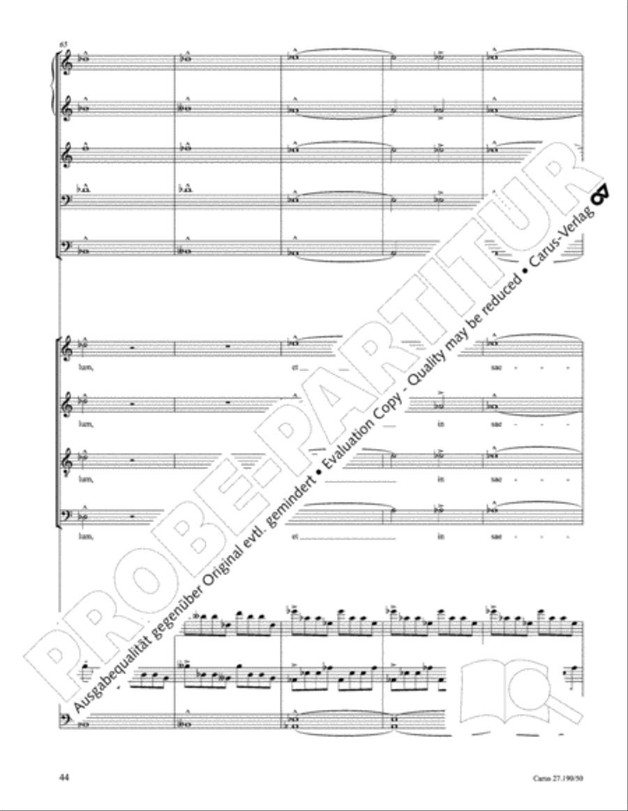 Te Deum TB scores gallery preview page 51