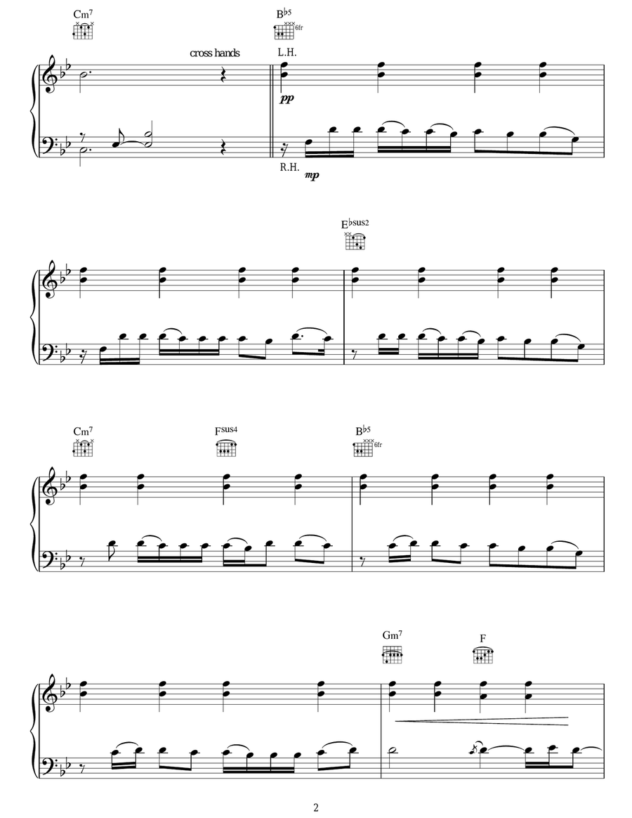 The Climb (from Hannah Montana: The Movie) Voice scores gallery preview page 2
